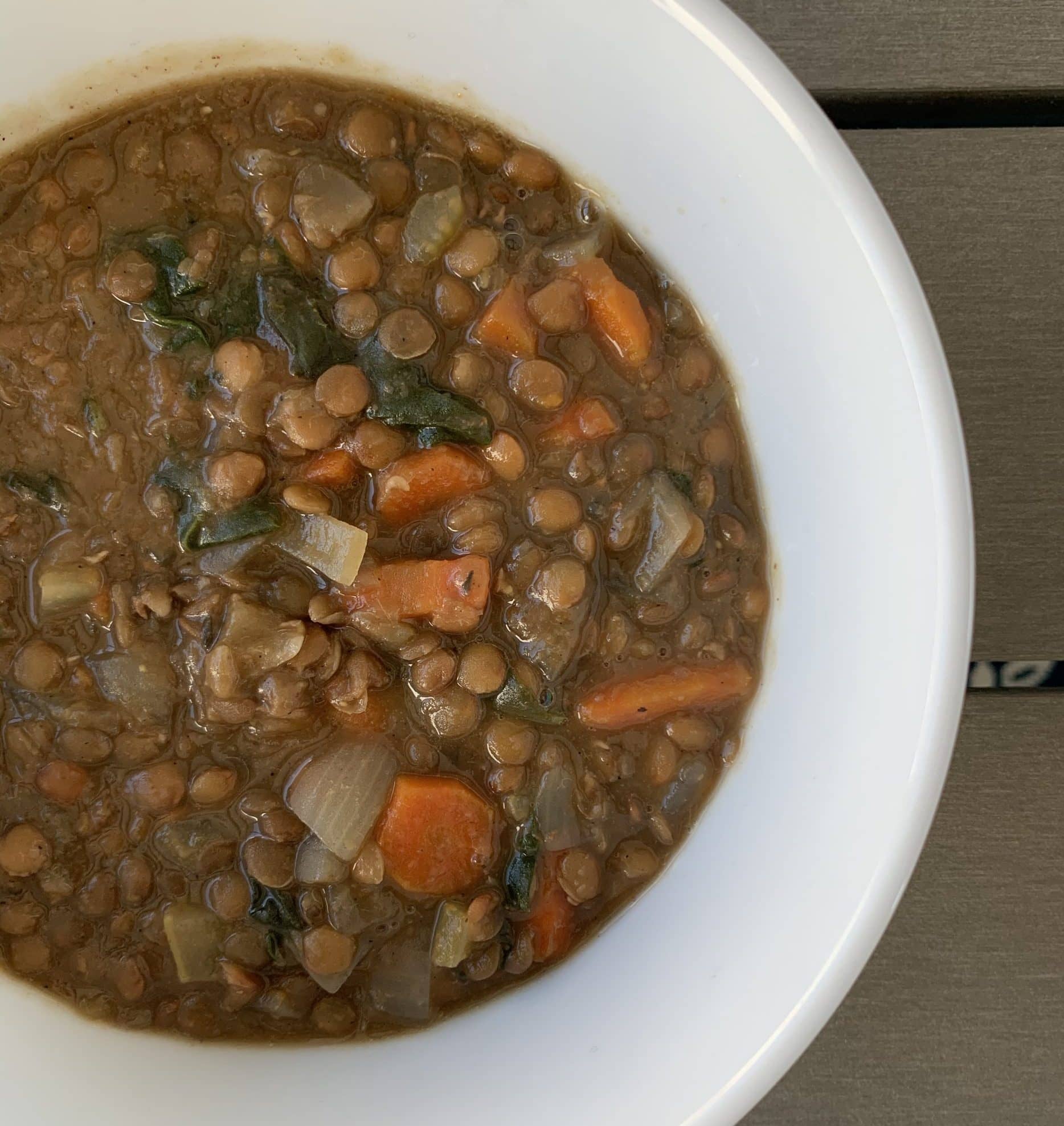 Slow Cooker Lentil Soup